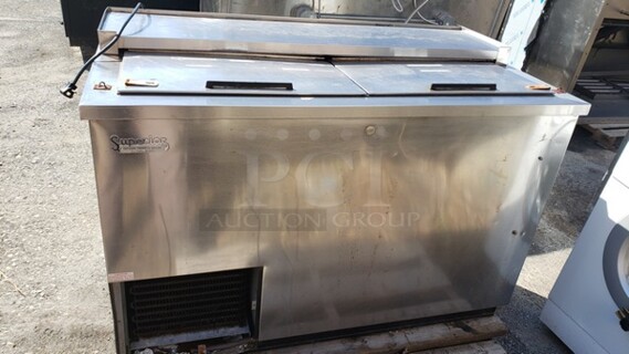 Beverage Air DW49 50" Frosty Brew Forced Air Bottle Cooler!