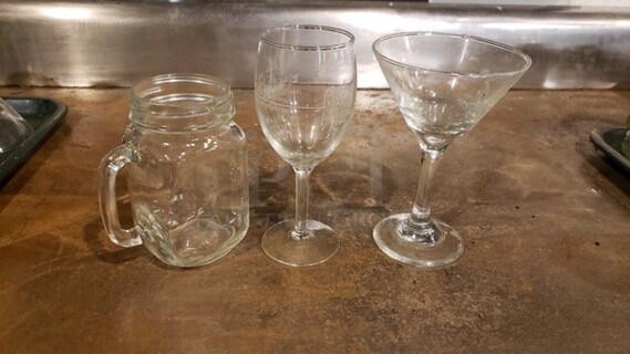 Lot of 10 Miscellaneous Glasses/ Mugs