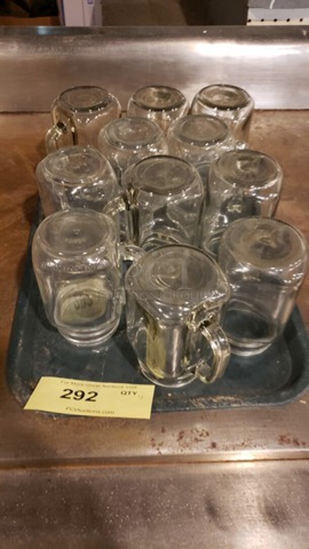 Lot of 11 Glass Mugs - Image 2 of 2