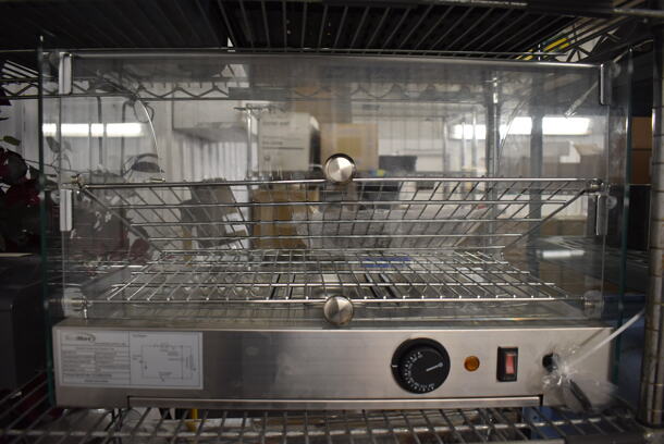 BRAND NEW! KoolMore HDC-1.5C Stainless Steel Commercial Countertop Heated Display Case Merchandiser. 110-120 Volts, 1 Phase. 22x16x15. Tested and Working! - Image 6 of 6