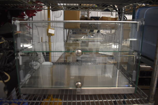 BRAND NEW! KoolMore Stainless Steel Commercial Countertop Display Case Merchandiser. 22x16x15 - Image 7 of 7