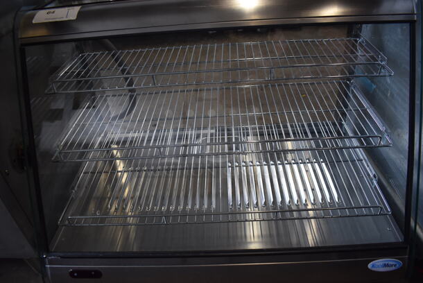 BRAND NEW! KoolMore HDC-5C Stainless Steel Commercial Countertop Heated Display Case Merchandiser. Missing Back Doors. 110-120 Volts, 1 Phase. 34x21x28. Tested and Working! - Image 4 of 7