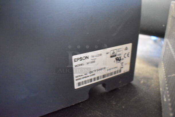 Micros 15" POS Monitor w/ Epson M188B Receipt Printer, Powervar Power Conditioner, Ingenico iPP320 Credit Card Reader and Metal Cash Drawer - Image 6 of 6