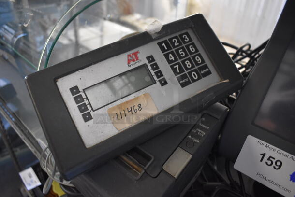 Micros 15" POS Monitor w/ Epson Receipt Printer, 2 Ingenico iPP320 Credit Card Reader and Metal Cash Drawer - Image 2 of 4
