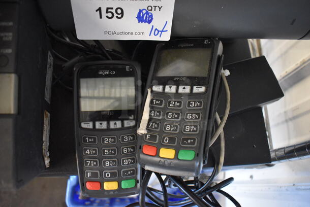 Micros 15" POS Monitor w/ Epson Receipt Printer, 2 Ingenico iPP320 Credit Card Reader and Metal Cash Drawer - Image 3 of 4