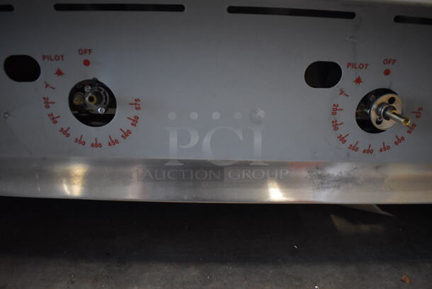 BRAND NEW SCRATCH AND DENT! CPG Cooking Performance Group Stainless Steel Commercial Countertop Natural Gas Powered Flat Top Griddle w/ Thermostatic Controls. 48x31x17 - Image 5 of 6