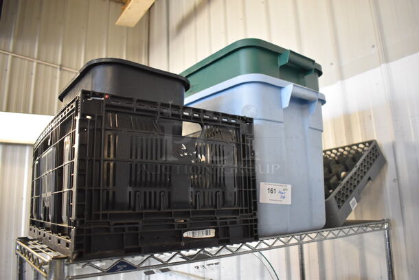 ALL ONE MONEY! Tier Lot of Various Poly Bins and Dish Caddy - Image 1 of 3