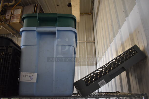 ALL ONE MONEY! Tier Lot of Various Poly Bins and Dish Caddy - Image 3 of 3