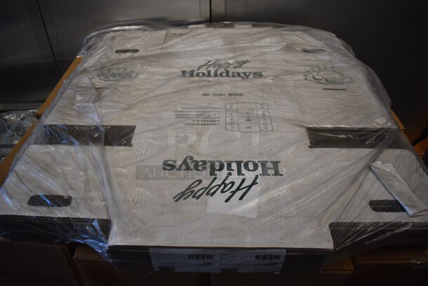 PALLET LOT OF 16 BRAND NEW IN BOX! ComfortCup 89408 Black Plastic Lids and Southern Champion Tray Boxes. 16 Times Your Bid! - Image 2 of 6