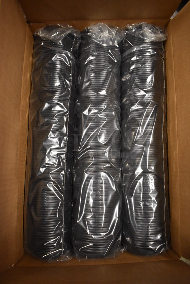 PALLET LOT OF 16 BRAND NEW IN BOX! ComfortCup 89408 Black Plastic Lids and Southern Champion Tray Boxes. 16 Times Your Bid! - Image 5 of 6