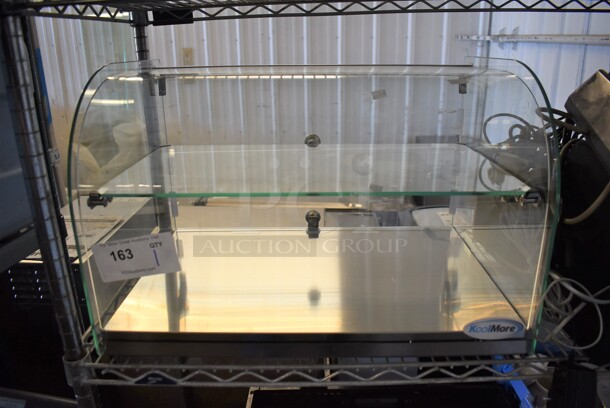 BRAND NEW! KoolMore Stainless Steel Commercial Countertop Display Case Merchandiser. 22x16x15