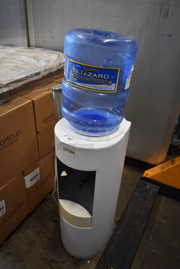 Milano 405C Floor Style Water Cooler w/ Poly Water Jug. 120 Volts, 1 Phase. 17x14x51. Tested and Working! - Image 3 of 6