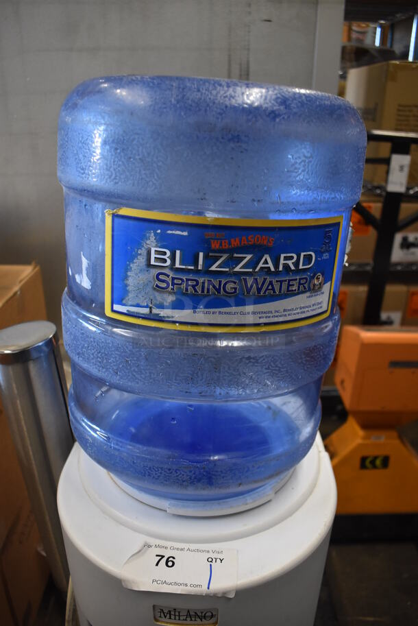 Milano 405C Floor Style Water Cooler w/ Poly Water Jug. 120 Volts, 1 Phase. 17x14x51. Tested and Working! - Image 4 of 6