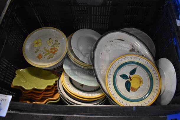 ALL ONE MONEY! Tier Lot of Various Items Including Ceramic Plates and Bowls - Image 2 of 7