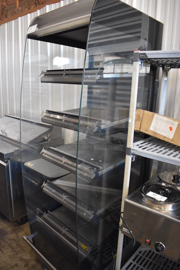 Fri-jado MD25-5 SB Stainless Steel Commercial Open Grab N Go Merchandiser on Commercial Casters. 208 Volts, 1 Phase. 24x32x77 - Image 5 of 5
