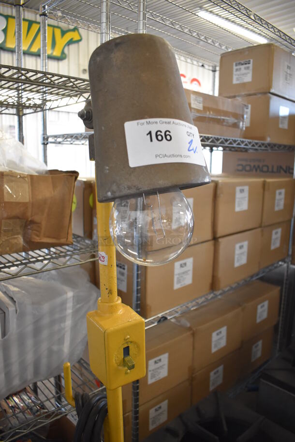 2 Various Floor Style Lamps. Includes 12x12x61. 2 Times Your Bid! - Image 3 of 5
