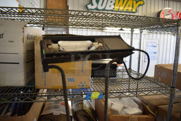 2 Various Floor Style Lamps. Includes 12x12x61. 2 Times Your Bid! - Image 4 of 5
