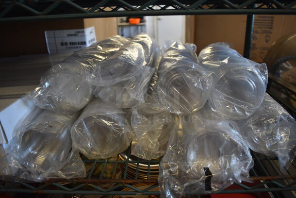 ALL ONE MONEY! 2 Tier Lots of Various Items Including 8 Pairs of Boots and Plastic Lids - Image 6 of 6