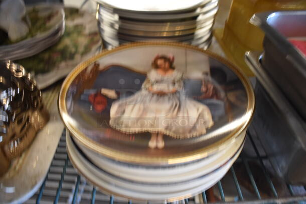 ALL ONE MONEY! Tier Lot of Various Items Including Mirrors, Plates and Drop In Bins - Image 4 of 6
