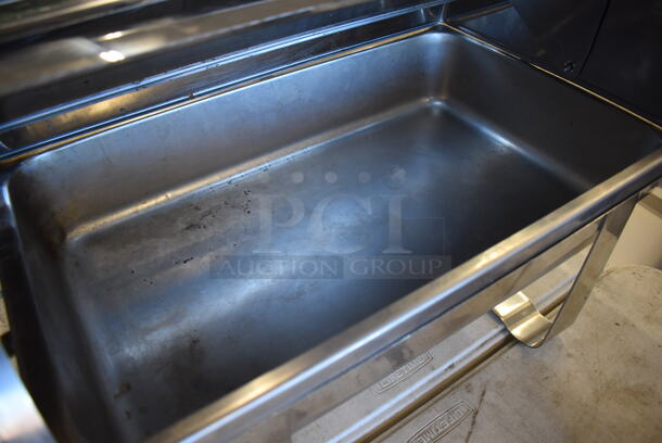 7 Metal Chafing Dishes w/ Rolling Lid. 25x14x15. 7 Times Your Bid! - Image 3 of 7