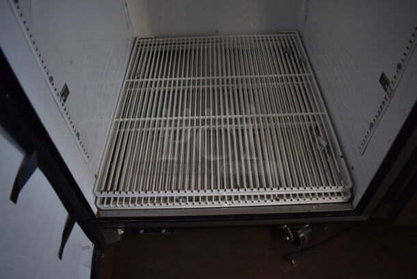 2011 True TG1R-1S Stainless Steel Commercial Single Door Reach In Cooler w/ Poly Coated Racks on Commercial Casters. 115 Volts, 1 Phase. 29x35x83. Tested and Working! - Image 7 of 7