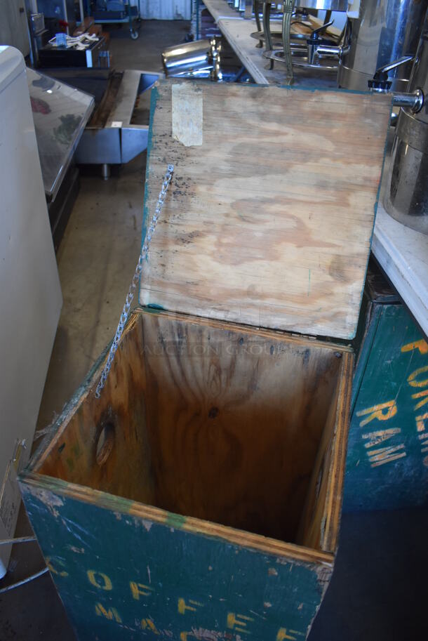 2 Wooden Boxes. 14x14x25. 2 Times Your Bid! - Image 4 of 4