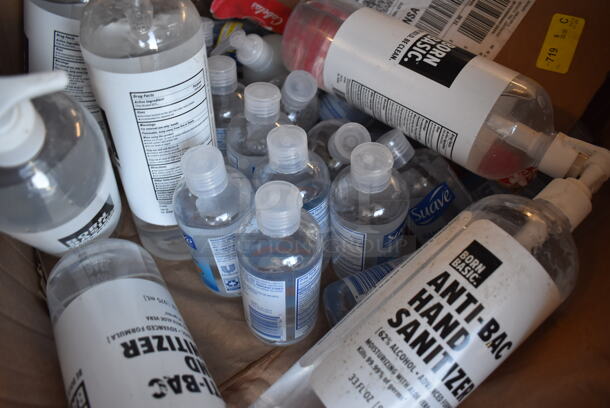 ALL ONE MONEY! Box of Various Hand Sanitizer Bottles - Image 2 of 5