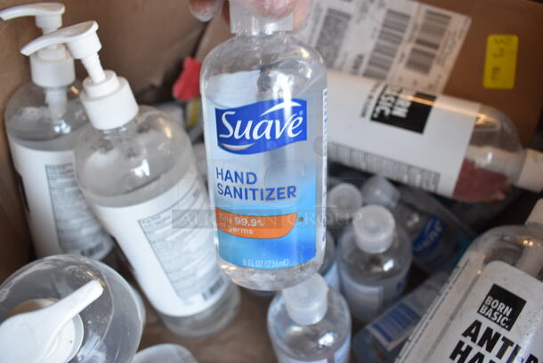 ALL ONE MONEY! Box of Various Hand Sanitizer Bottles - Image 3 of 5