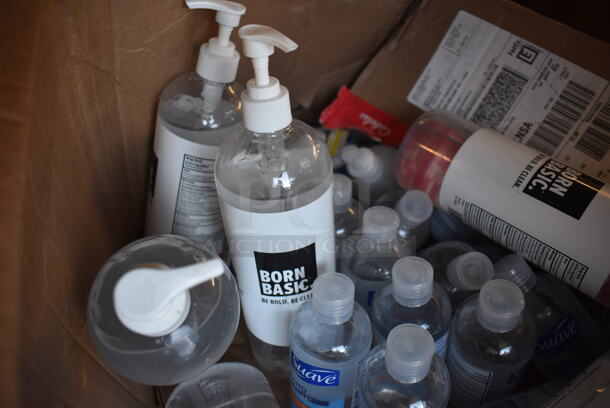 ALL ONE MONEY! Box of Various Hand Sanitizer Bottles - Image 4 of 5