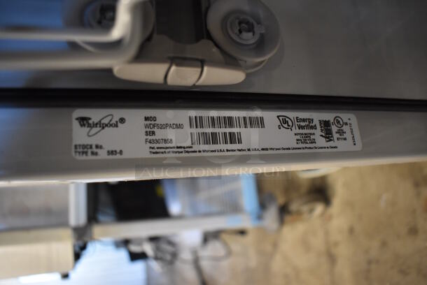 BRAND NEW SCRATCH AND DENT! Whirlpool WDF520PADM0 Stainless Steel Undercounter Dishwasher. 24x25x34 - Image 6 of 6