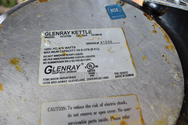 Glenray Metal Commercial Countertop Soup Kettle. 120 Volts, 1 Phase. 13x13x13. Tested and Working! - Image 4 of 4