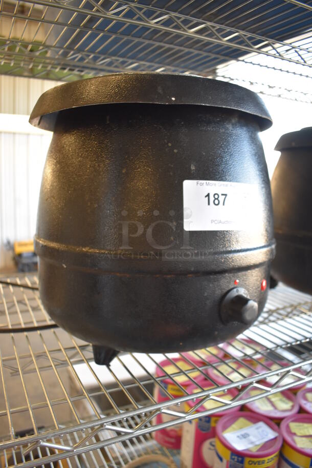 Glenray Metal Commercial Countertop Soup Kettle. 120 Volts, 1 Phase. 13x13x13. Tested and Working! - Image 2 of 5