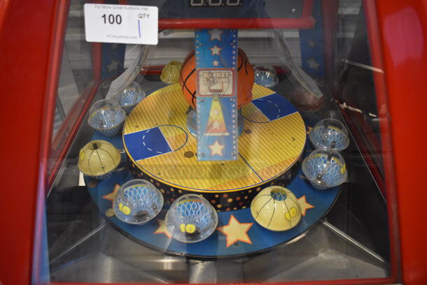 Metal Commercial Floor Style Basket Fortune Arcade Game. 208-240 Volts. 42x42x76 - Image 4 of 6