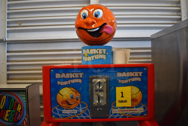 Metal Commercial Floor Style Basket Fortune Arcade Game. 208-240 Volts. 42x42x76 - Image 5 of 6