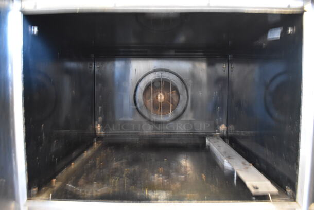 2 Blodgett ENERGY STAR Stainless Steel Commercial Electric Powered Full Size Convection Oven w/ Solid Doors and Thermostatic Controls. 208-240 Volts, 3 Phase. 38x40x71.5. 2 Times Your Bid! - Image 2 of 6