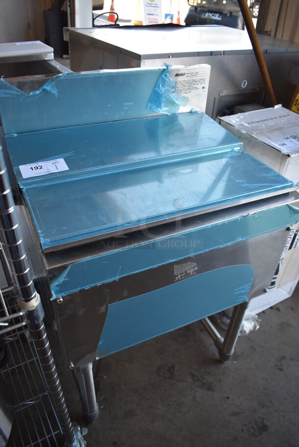 BRAND NEW SCRATCH AND DENT! Eagle B24IC-19-DSR Stainless Steel Commercial Ice Bin w/ Lid. 24x20x37 - Image 3 of 6