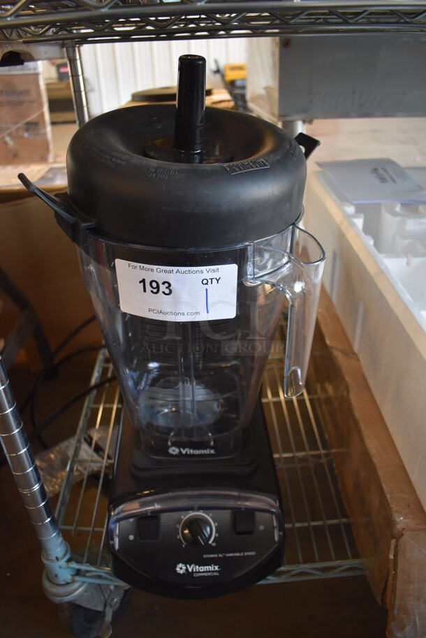 LIKE NEW! 2022 Vitamix VM0141A 5205 XL 4.2 hp Variable Speed Blender with 1.5 Gallon Container. Unit Has Only Been Used a Few Times! 120 Volts, 1 Phase. 8x19x21. Tested and Working!