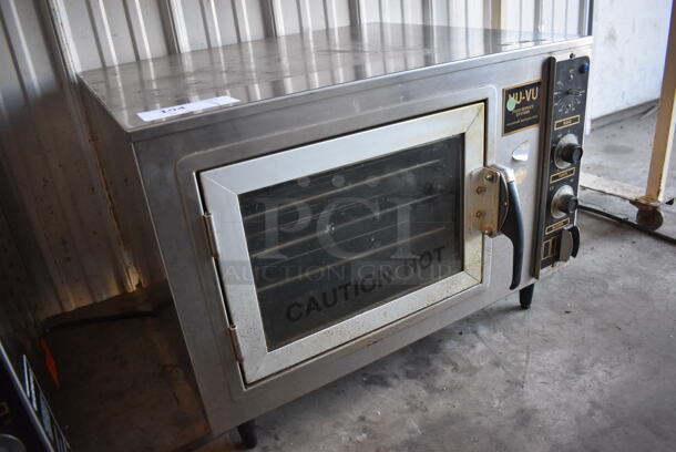 Nu Vu XO-1 Stainless Steel Commercial Countertop Electric Powered Oven. 120 Volts, 1 Phase. 27x24x20. Tested and Working! - Image 4 of 6