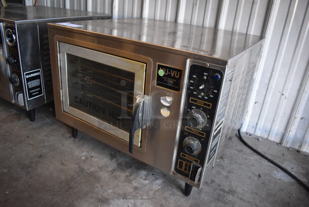 Nu Vu XO-1 Stainless Steel Commercial Countertop Electric Powered Oven. 120 Volts, 1 Phase. 27x24x20. Tested and Working! - Image 5 of 6