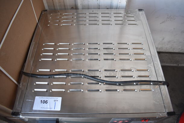 LIKE NEW! ServIt 423PDW18D2S 18" Self-Service Countertop Display Warmer with 4 Shelves. 120 Volts, 1 Phase. Unit Has Only Been Used a Few Times! 24x24x28. Tested and Working! - Image 5 of 6