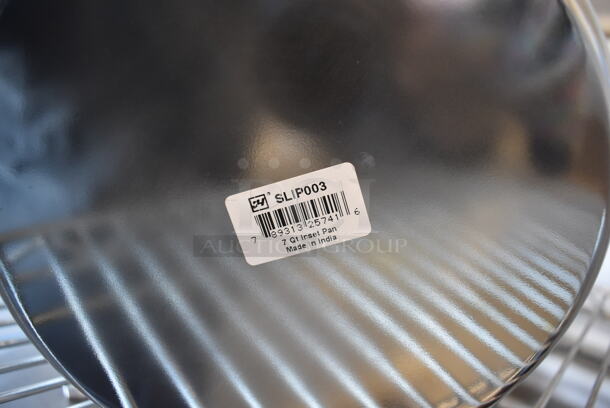 BRAND NEW! Carnival King CP7KIT 7 Qt. Stainless Steel Condiment Pump with Inset. 10x14x12 - Image 4 of 4