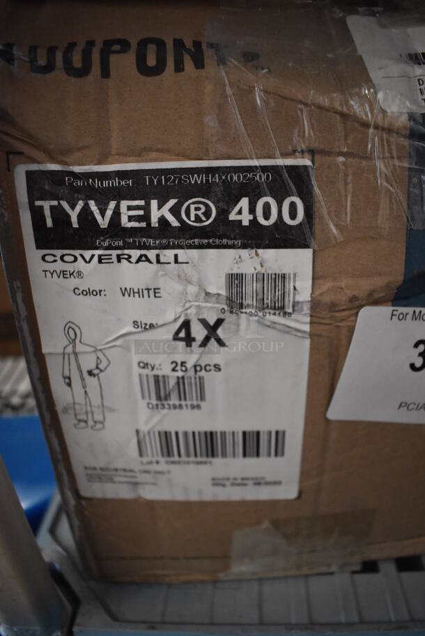 ALL ONE MONEY! Tier Lot of Various Items Including Dupont Tyvek 400 Coveralls and 2 Boxes of Dupont Tychem 2000 Coveralls - Image 2 of 5