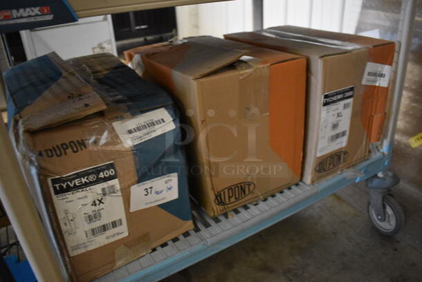 ALL ONE MONEY! Tier Lot of Various Items Including Dupont Tyvek 400 Coveralls and 2 Boxes of Dupont Tychem 2000 Coveralls - Image 5 of 5