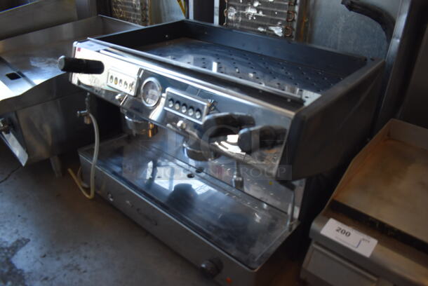 2010 Brasilia CADETTA-S-D-2 Stainless Steel Commercial Countertop 2 Group Espresso Machine w/ Steam Wand. 220 Volts. 28x20x19 - Image 4 of 7