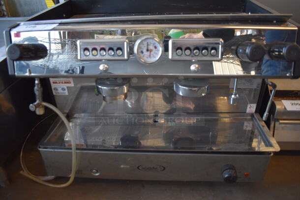 2010 Brasilia CADETTA-S-D-2 Stainless Steel Commercial Countertop 2 Group Espresso Machine w/ Steam Wand. 220 Volts. 28x20x19 - Image 5 of 7