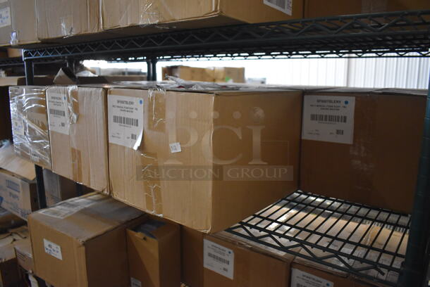 ALL ONE MONEY! Tier Lot of 7 Boxes of 6 BRAND NEW IN BOX! Enviro-Master Poly Wall Mount Hand Soap Dispensers. 5.5x4.5x9 - Image 6 of 6
