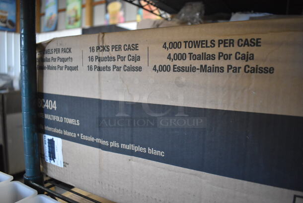 ALL ONE MONEY! Tier Lot of Various Items Including White Multifold Towels - Image 3 of 5