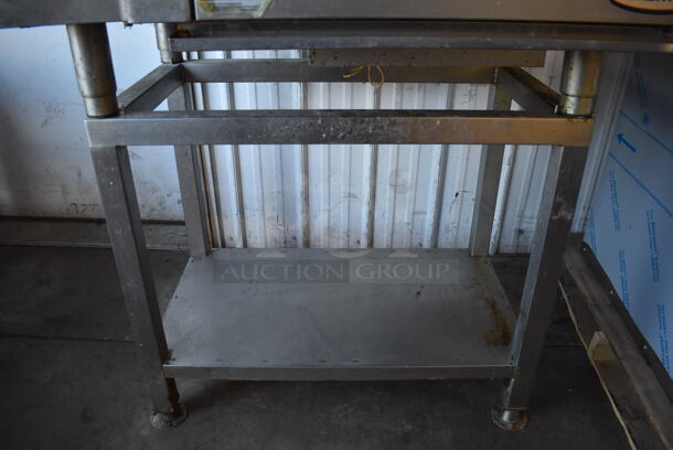 2014 Alto Shaam Model 10.10 ESI Stainless Steel Commercial Electric Powered Combitherm Convection Oven w/ View Through Door on Stand. 208-240 Volts, 3 Phase. 46x32x71 - Image 8 of 8