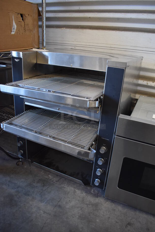 BRAND NEW SCRATCH AND DENT! Vollrath JT4HC Stainless Steel Commercial Countertop Electric Powered Double Conveyor Toaster Oven. 208 Volts, 1 Phase. 20x24x24 - Image 2 of 6