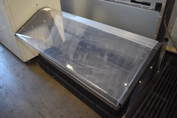 Cambro Black Poly Buffet Station w/ Sneeze Guard. 48x29x24 - Image 3 of 5